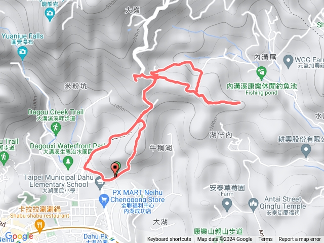 113.2.12大湖山 牛稠湖山 牛稠尾山 牛稠尾山東西峰