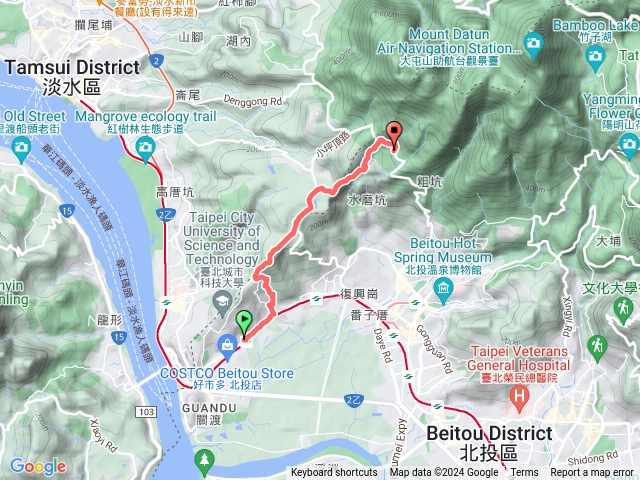 忠義山到清天宮