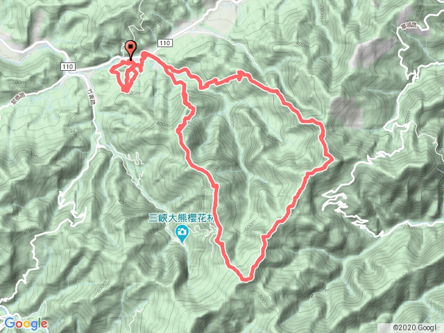 O型越野跑長城溪森林>棕串尖山>獅仔頭山