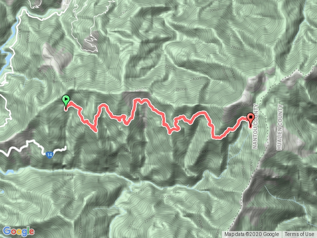 能高越嶺西段(屯原登山口-天池山莊)