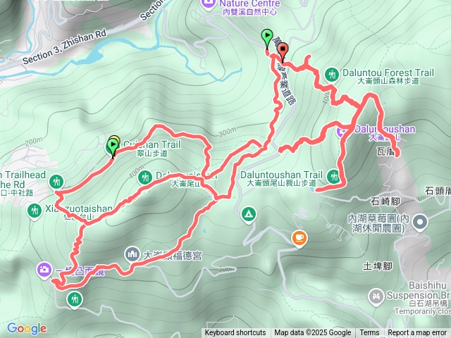 大崙尾山二進-大崙頭山四進