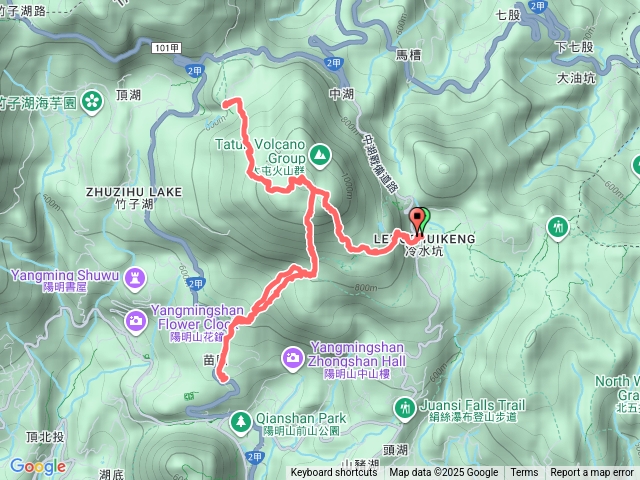 七星山三進三出