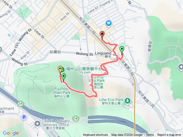 福州山公園步道預覽圖
