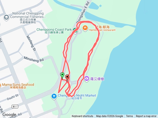 成功鎮海濱公園慢跑預覽圖