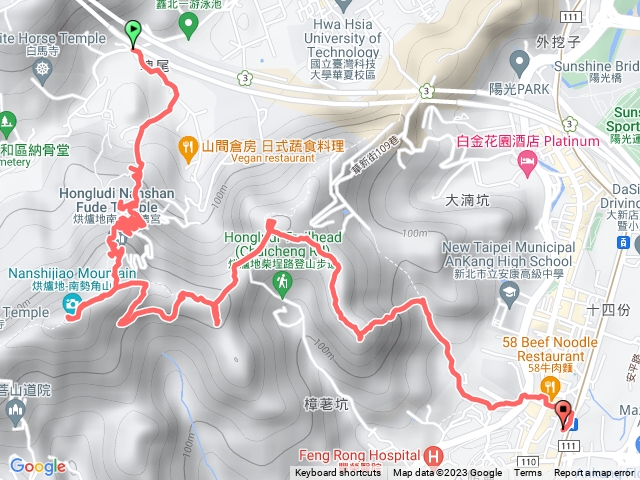 小百岳集起來烘爐地登山步道(南勢角山)20231213152409