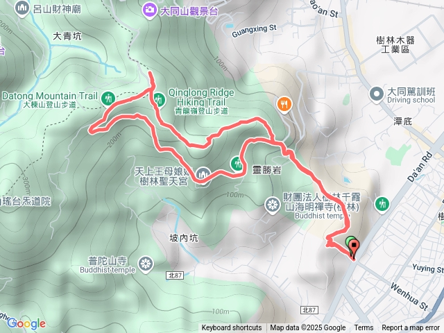 樹林大同山青龍嶺