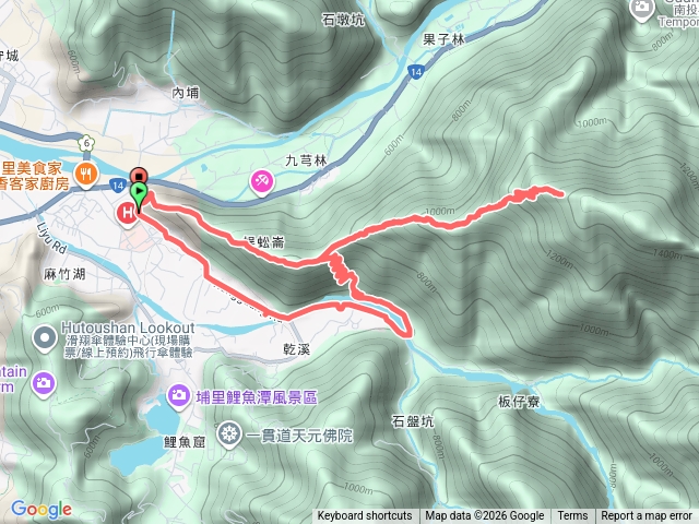 蜈蚣崙山至板仔寮山