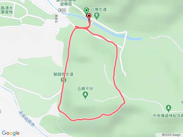 田中社頭長青自行車道祕境+三峰