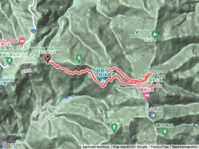 玉山主主西峰/連兩天上主峰
