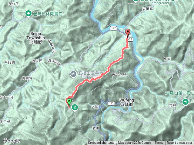 115/10/03五峰天際線：大隘-五指山-上坪段預覽圖