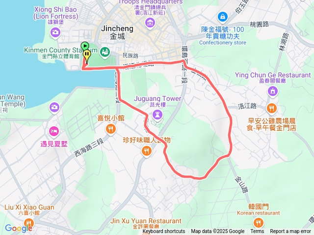 金門馬拉松20250105