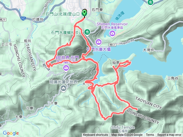 雙石8字縱走+蓬萊仙山預覽圖