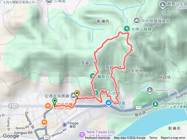 牛灶坑山-鶯歌石-孫龍步道預覽圖