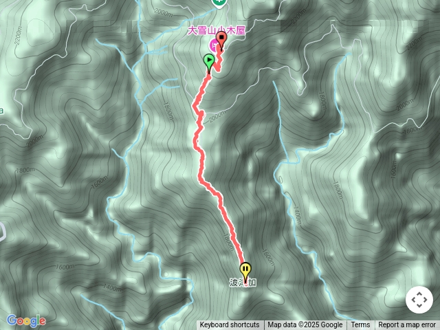波津加（大雪山）