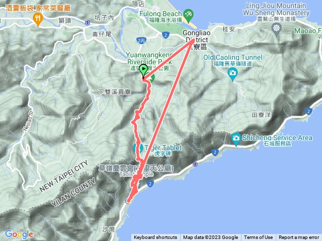 草嶺古道&大里自然步道