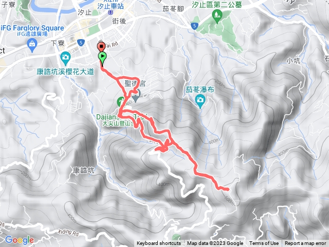 大尖山-四分子尾山