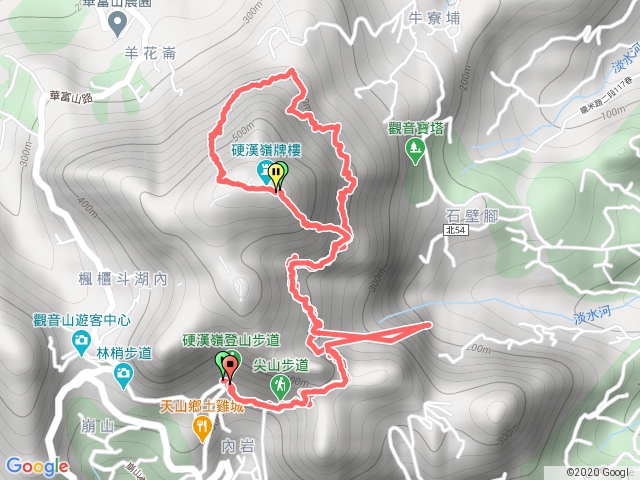 Day 28尖山步道接北橫古道全段上硬漢嶺健走