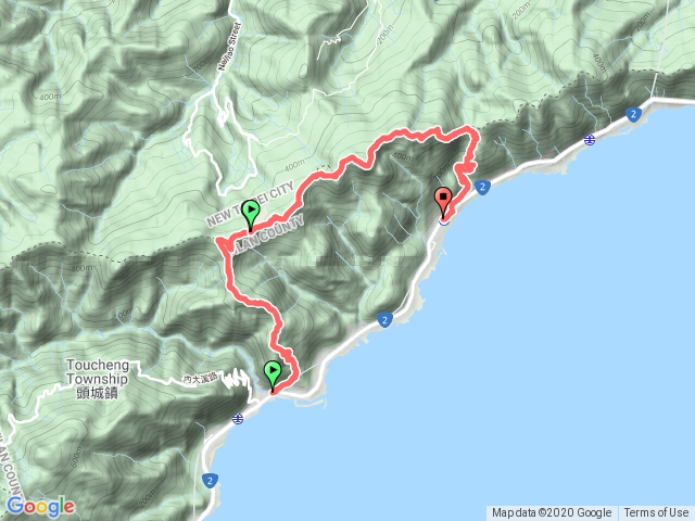 桃源谷>草嶺古道\大溪進大里出