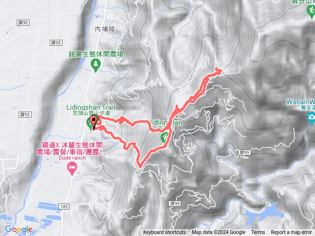 笠頂山3號進-真笠西南峰-1號下