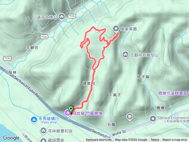 燒炭窩北窩步道