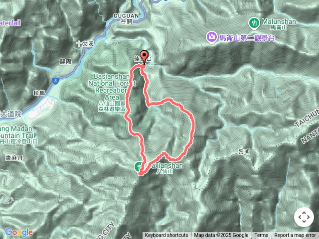 東八仙山連走八仙山