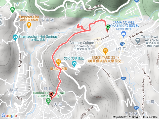 天母古道 文化大學-天母