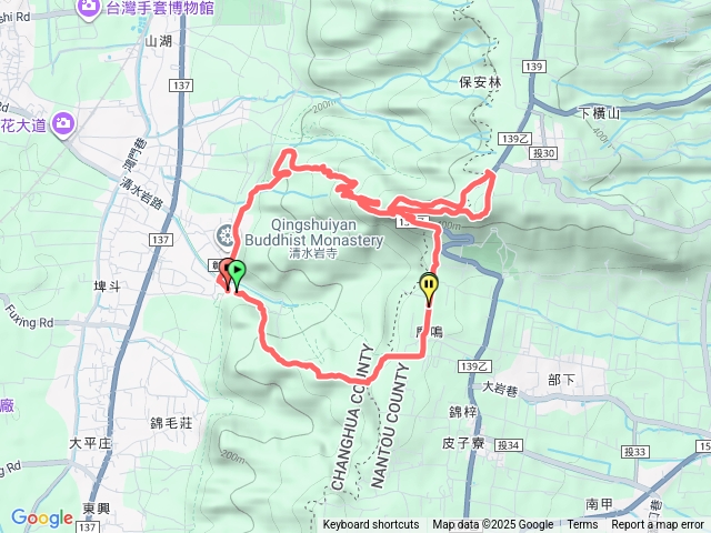 中央嶺橫山長青自行車道