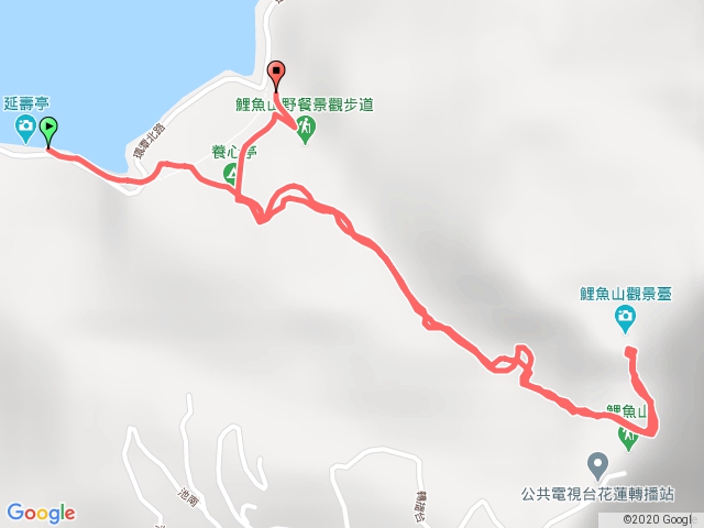 花蓮鯉魚山(小百岳#89)步道來回