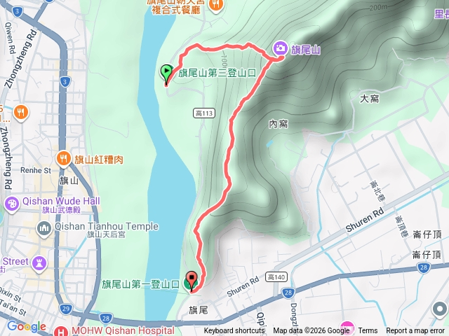 旗尾山-北旗尾山-北旗尾南山-第三上第一下預覽圖