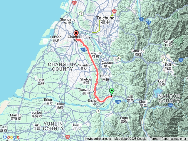 八卦山脈縱走預覽圖