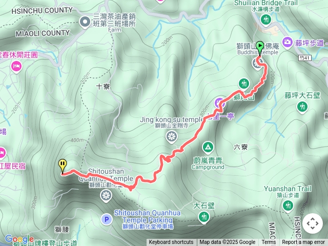 獅頭山三角點