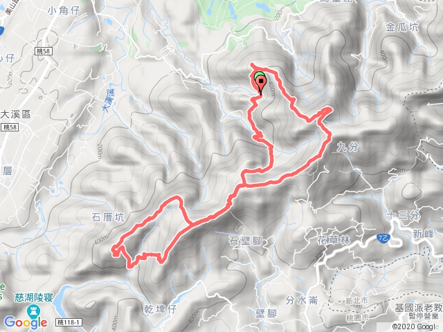 20200825 為了豔紅鹿子百合及大溪金面山登山口的土雞城而走