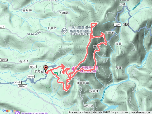 115-02-14番路半天岩山+烏心石山+鳩州嶺+尖凍山