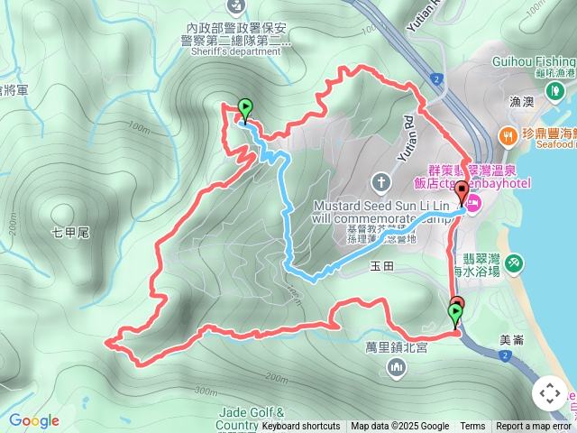 2025.04.14萬里玉田古道登北八斗山循新路線下神主嶺古道O行