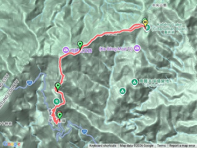 新手ㄟ嘉明湖三天兩夜預覽圖