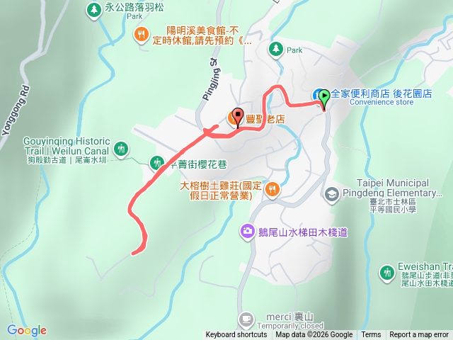 平津街42巷賞櫻趣