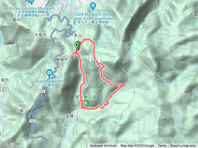 貂山、燦光寮古道