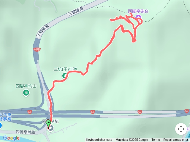 四腳亭炮台步道