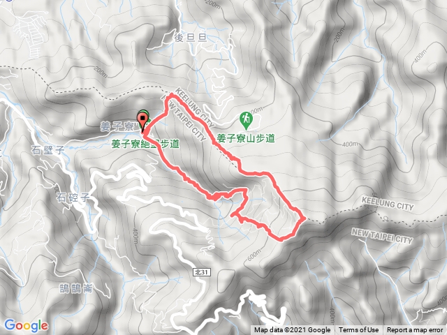 旗尾崙山+姜子寮山+姜子寮絕壁O型