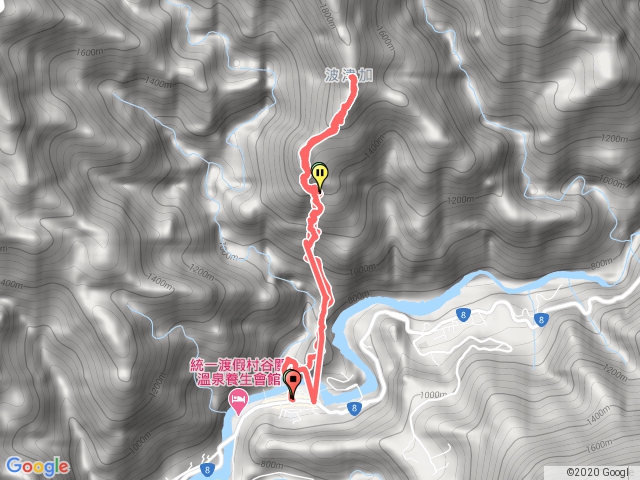 波津加（從郵局+休息+躲雨）