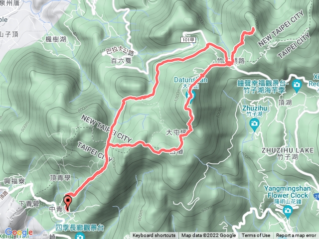 台北大縱走第二段+小觀音山西峰 2022/04/24
