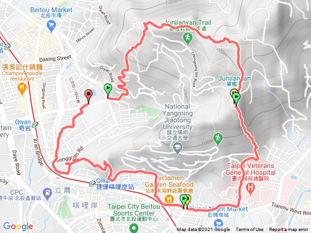 奇岩-軍艦岩-榮總-奇岩