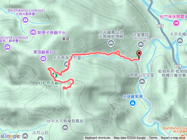 車籠山136側來回