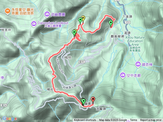 溪頭山九連峰預覽圖