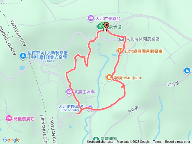 大北坑步道O型