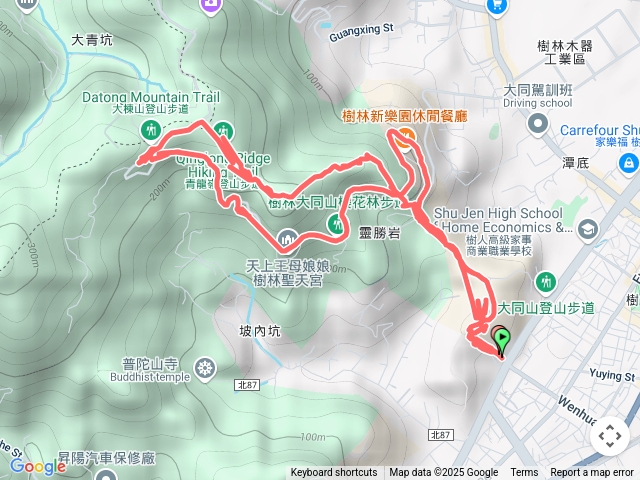 樹林大同山青龍嶺