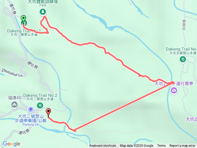 大坑山1、5、2號線