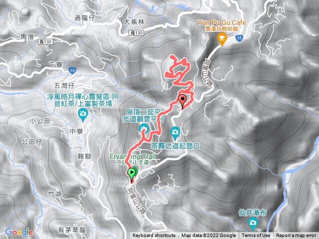 二延平山縱走公田大山