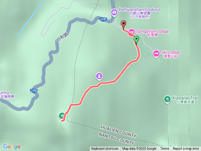 合歡東峰為韋恩