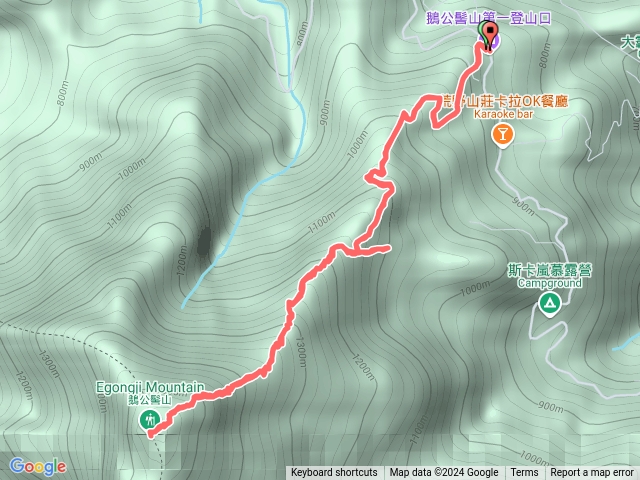 小百岳集起來鵝公髻山步道20241011130408